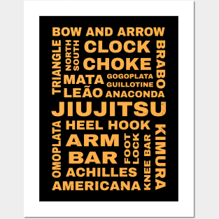 Jiu Jitsu guide Posters and Art